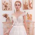 2020 New designer factory price high quality real sample heavy lace robe de mariage wedding dress bridal gown